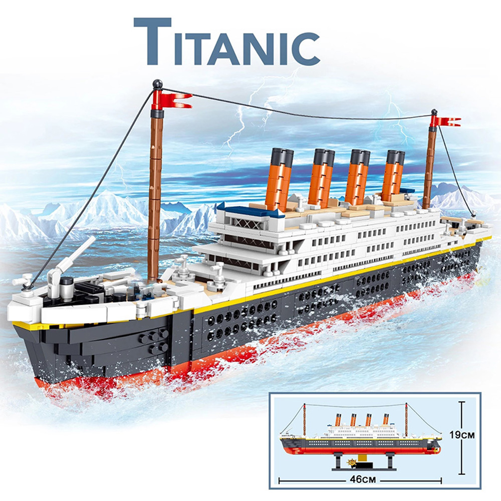 KNEW BUILT Titanic Cruise Ship - огляд і ціна Science Olympiad